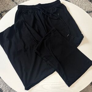 Black jogging pants, Size M